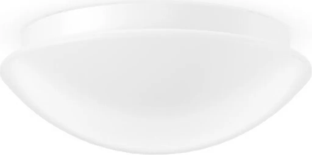 Luminaire RZB Flat Polymero 60W avec diffuseur opale et détection HF