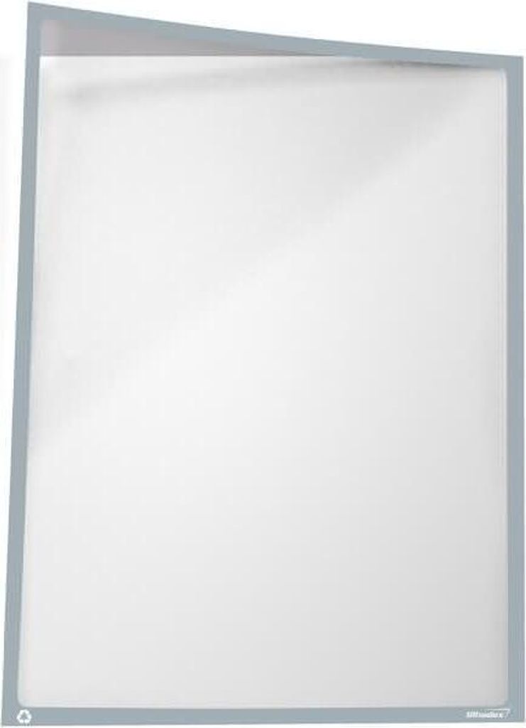 Infotasche Recycling magnetisch A3 435x312mm grau