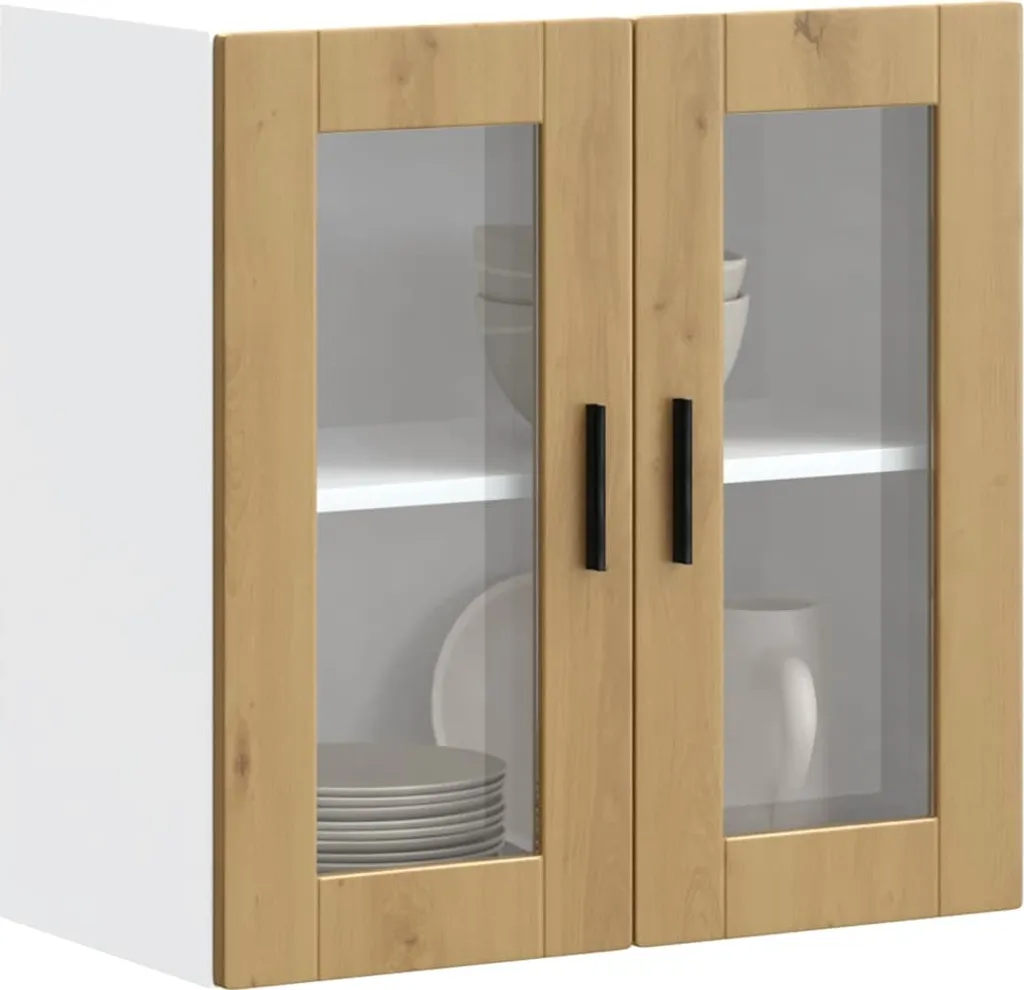 Pensile Elegante SYFAX Porto Rovere Artigianale e Vetro 60cm