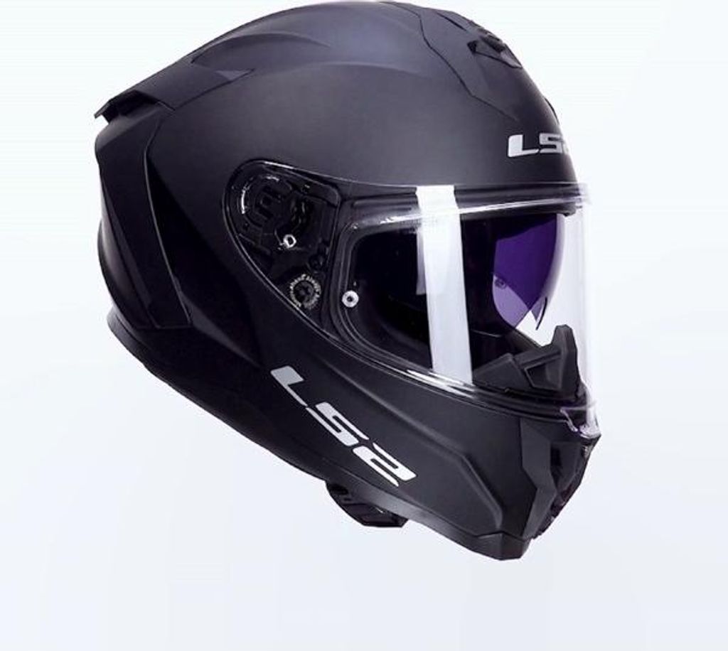 LS2 FF817 CHALLENGER II SOLID Integralhelm matt schwarz XXL