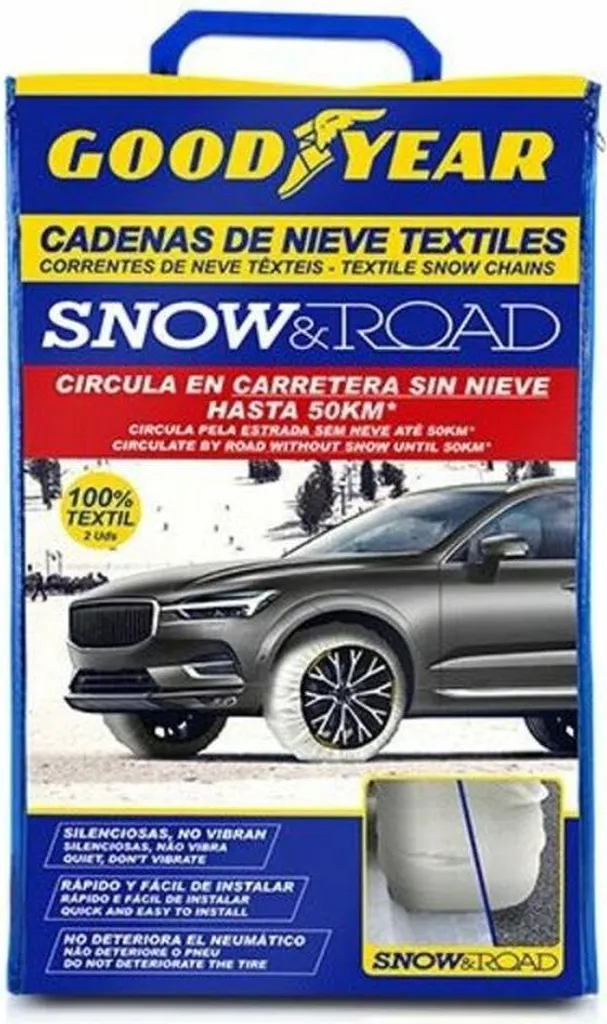 Performance Neve: Catene Goodyear SNOW & ROAD L 9mm High-Grip