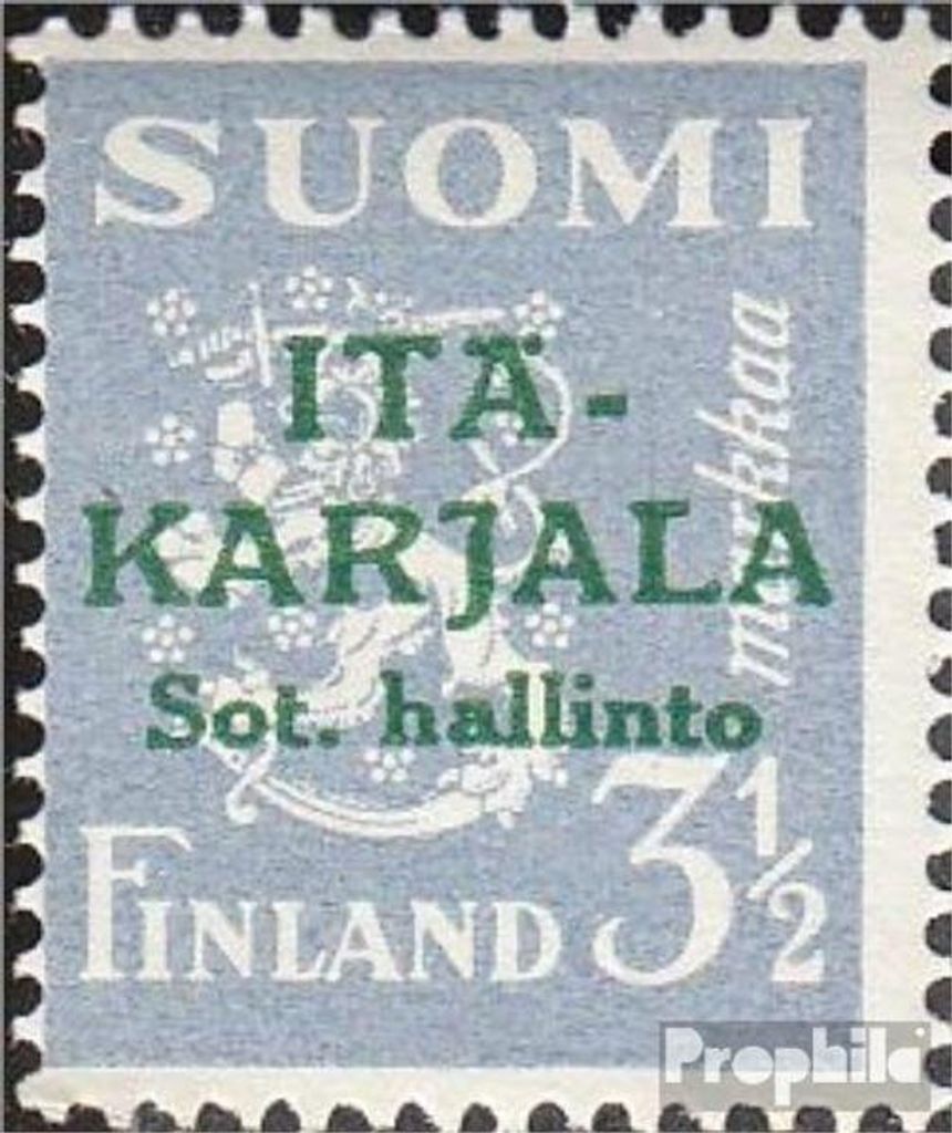 Briefmarken Finnische Bes. Ostkarelien 1941 Mi 12 Produktbild 