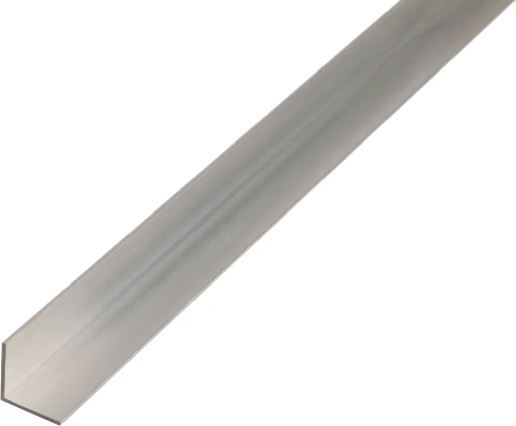 Profilé d'angle robuste en aluminium naturel 1000 mm lot de 2 par Alberts