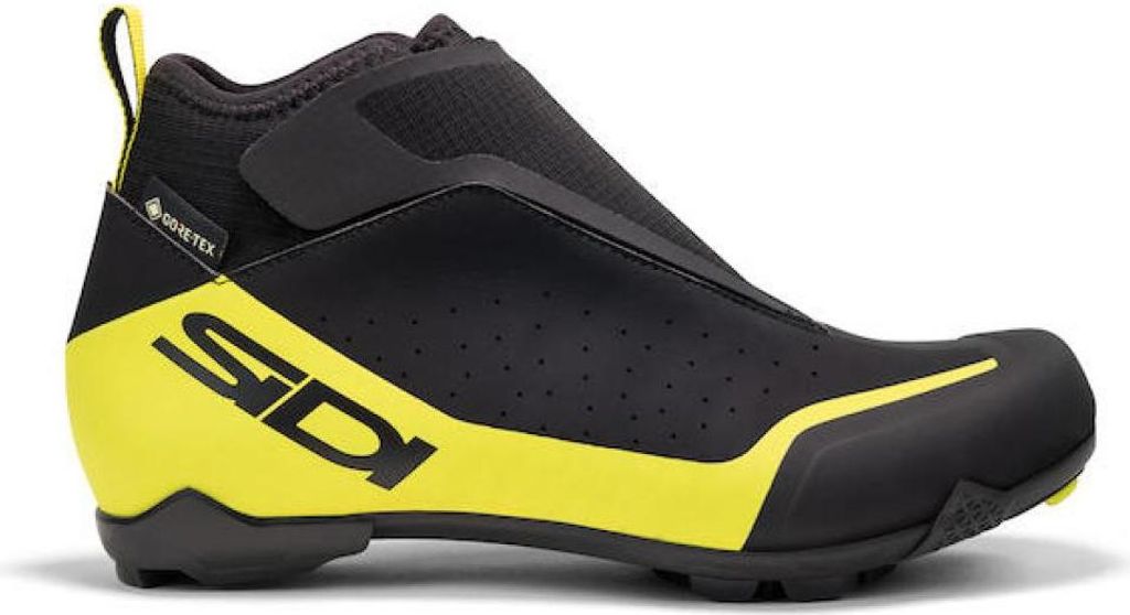 Sidi MTB Glacies black/yellow neon 39 Schwarz/gelb - winterfester MTB-Schuh m...