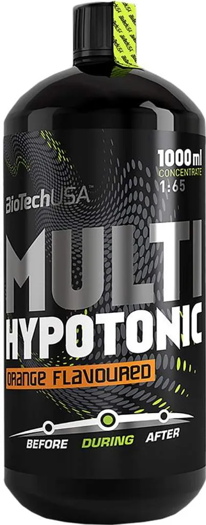 BioTech USA Multi Hypotonic 1:65 Orange 1000ml Boisson de Sport