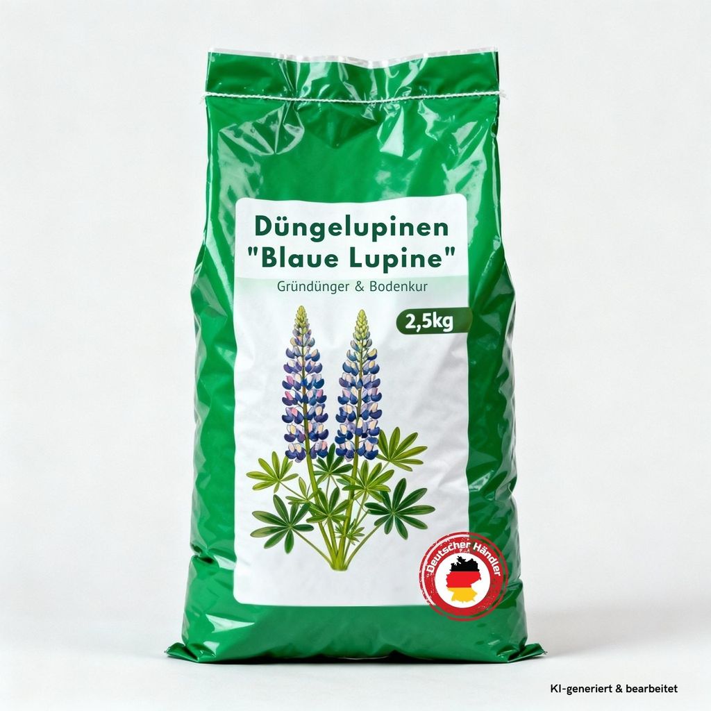 Samenshop24® Düngelupinen "Blaue Lupine", Gründünger & Produktbild 