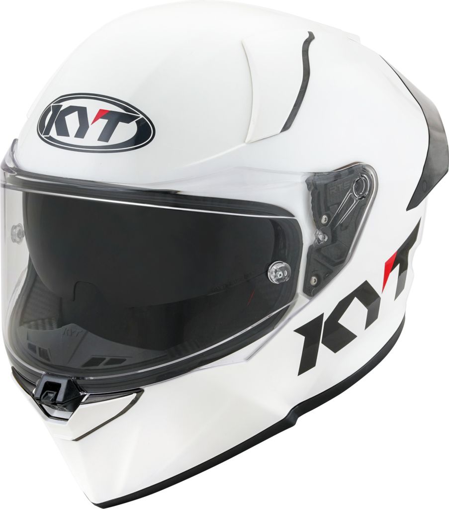 KYT R2R Casque moto blanc brillant ECE/ONU 22-06 S Image du produit 