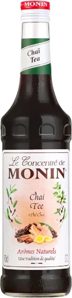 Monin Chai Tee Sirup Konzentrat ideal für Heiß und Kaltgetränke 700ml