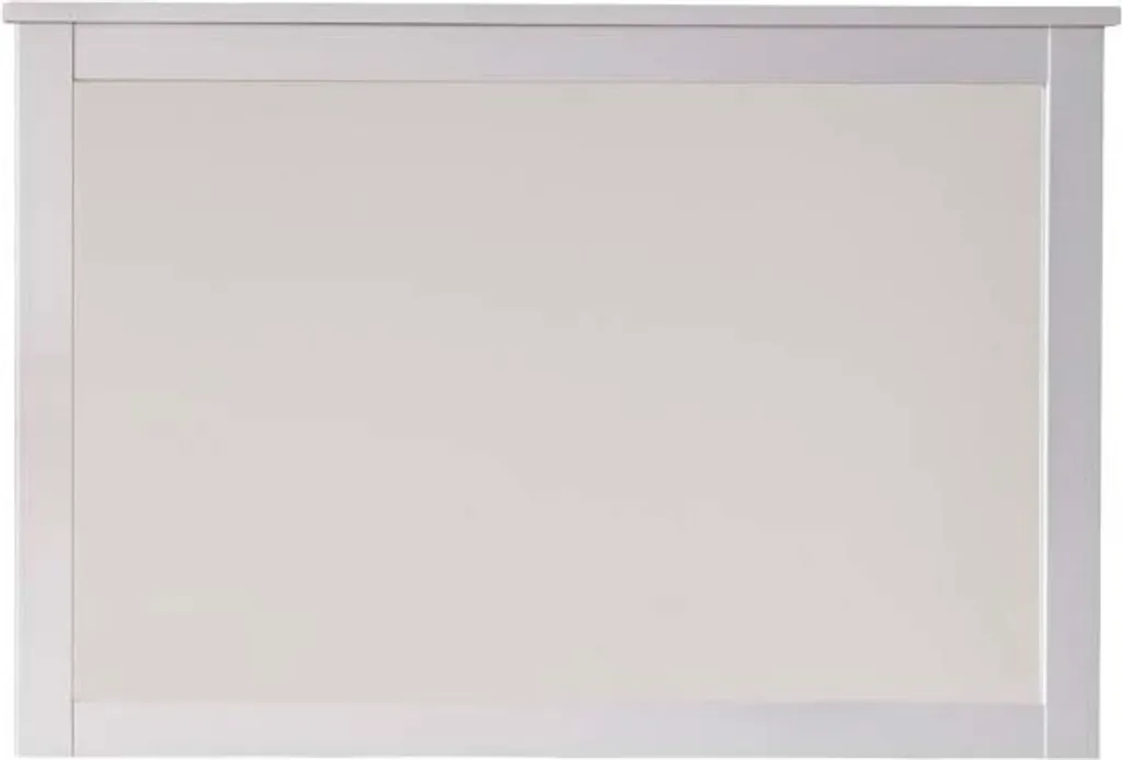 Miroir Orla Blanc - Solution pour Agrandir une Petite Pièce Sombre