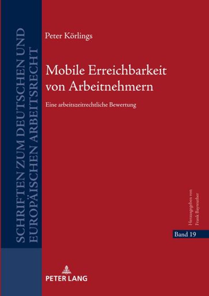 Mobile Erreichbarkeit von Arbeitnehmern
