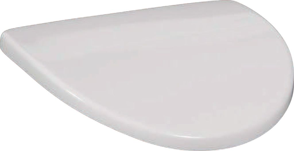 V+B Urinal-Deckel O. NOVO Scharniere verchromt weiß Zdjęcie produktu 