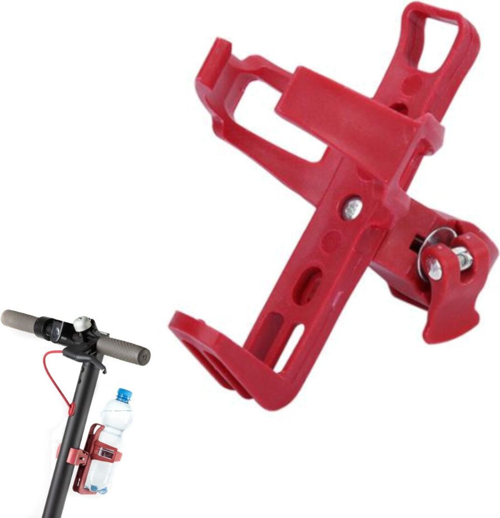 Roter Flaschenhalter für Xiaomi M365 / M365 PRO / 1S / PRO 2 / 1S / Essential