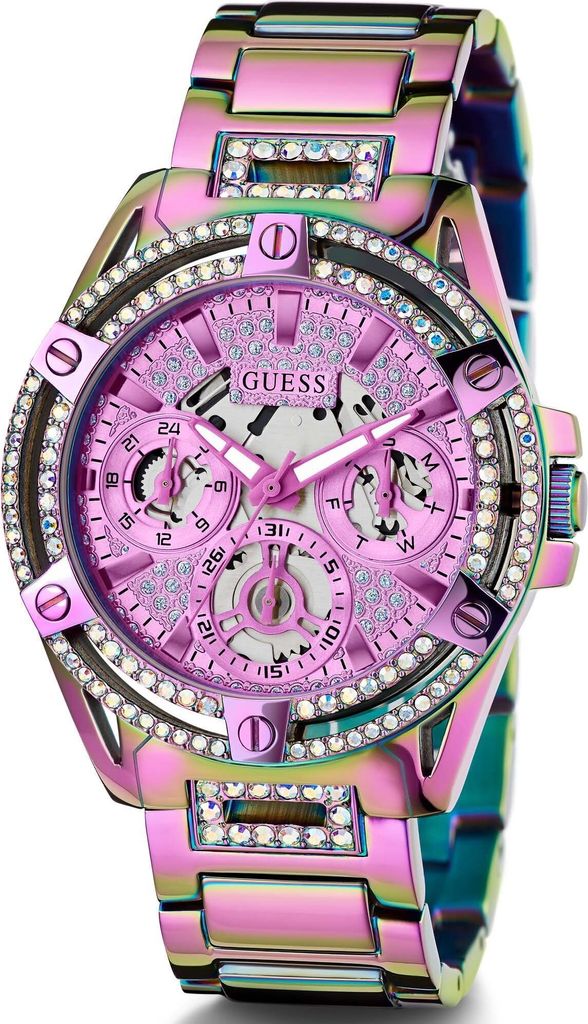 Guess Damen Multifunkion Armbanduhr Queen mehrfarbig 40 mm Produktbild 6
