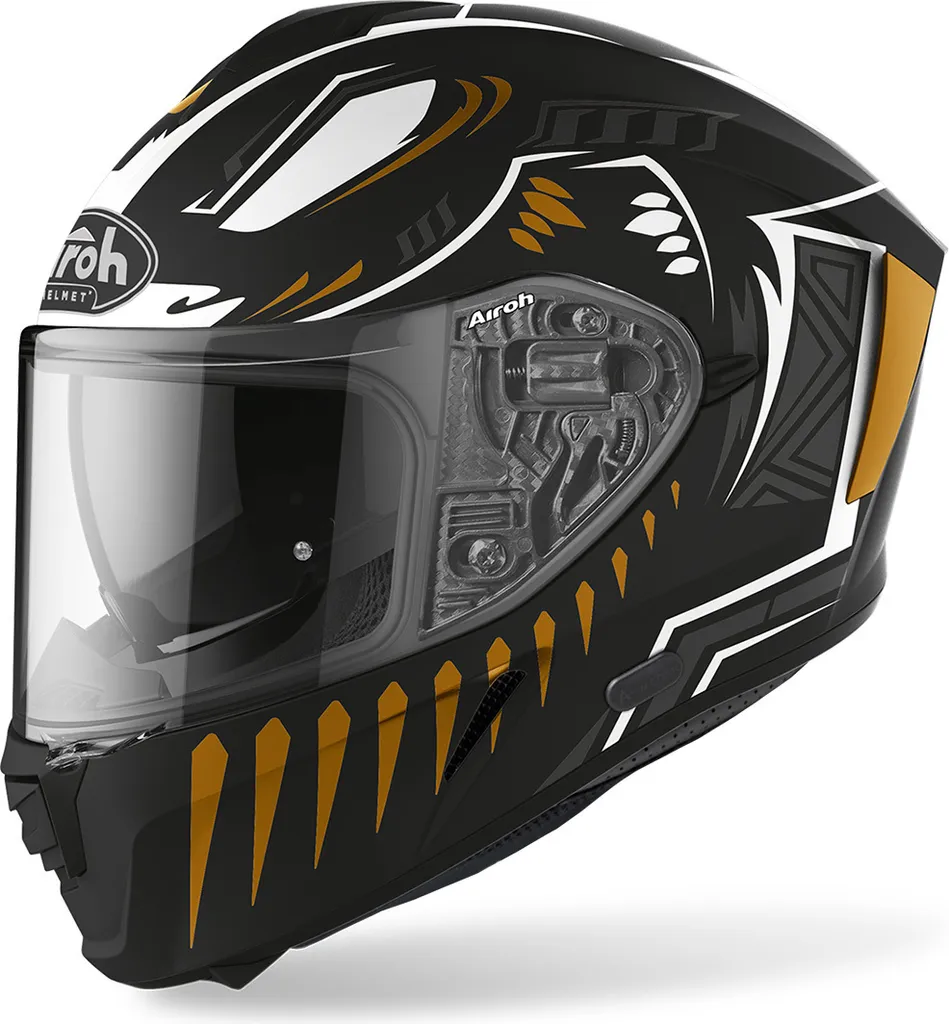 Casque Airoh Spark Vibe Noir 2XL : Fini la Buée et l'Inconfort à Moto