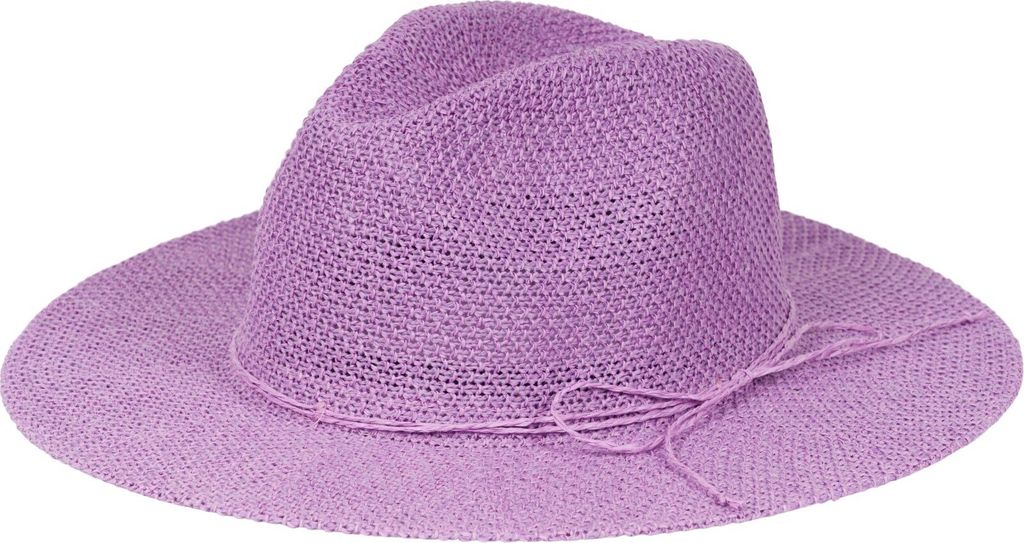 styleBREAKER Damen Panama Sonnenhut mit dünnem Hutband, Strohhut, Schlapphut, Sommerhut, Fedora Hut 04025040