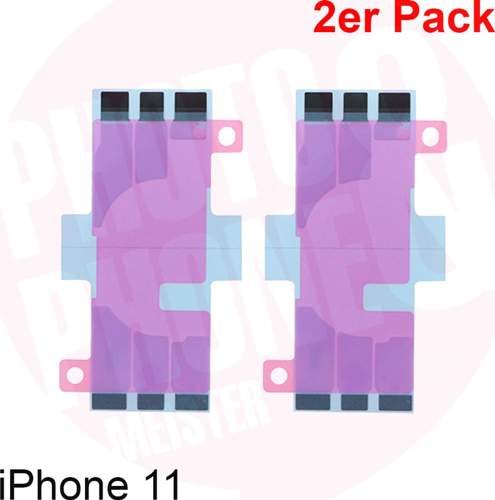 2x iPhone 11 Ersatz Akku Klebeband Batterie Kleber Produktbild 