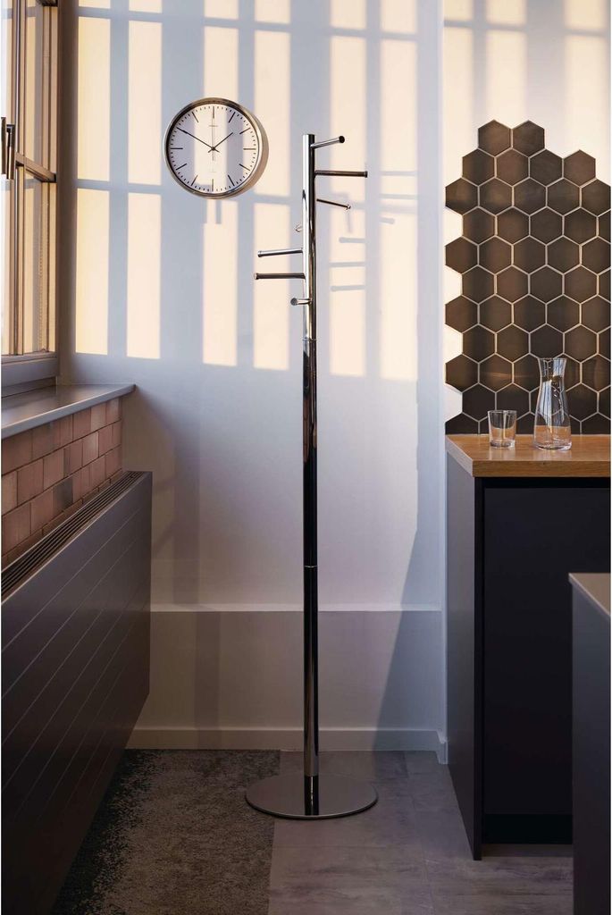 MAUL Garderobe MAULcaurus chrome 7 Haken Standfuß 177 cm silber