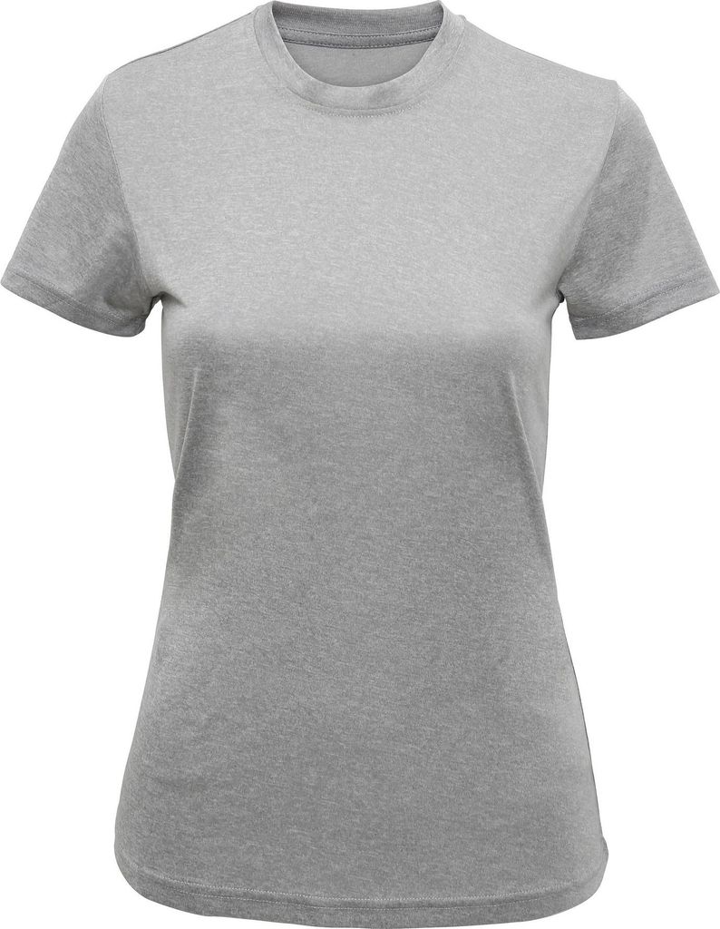 Tri Dri Damen Performance Kurzarm T-Shirt RW5573 (XL) (Silber Meliert)