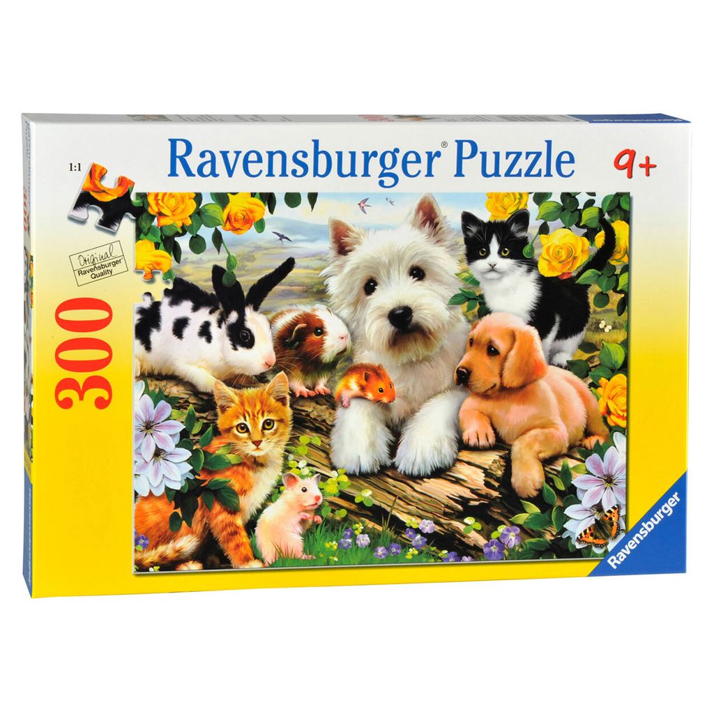 Happy Animal Buddies 300 PC Puzzle Image du produit 