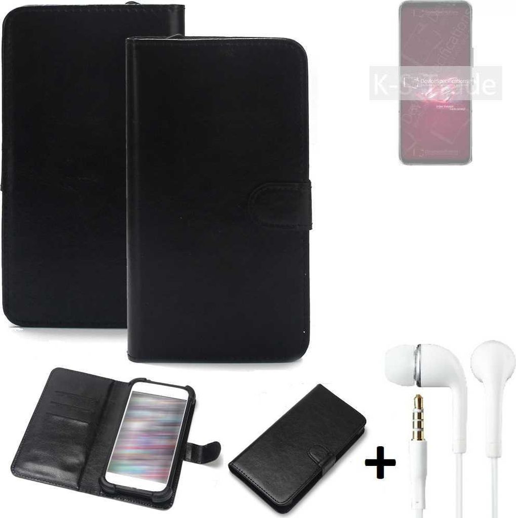 K-S-Trade Wallet Case Handyhülle kompatibel mit Asus ROG Produktbild 