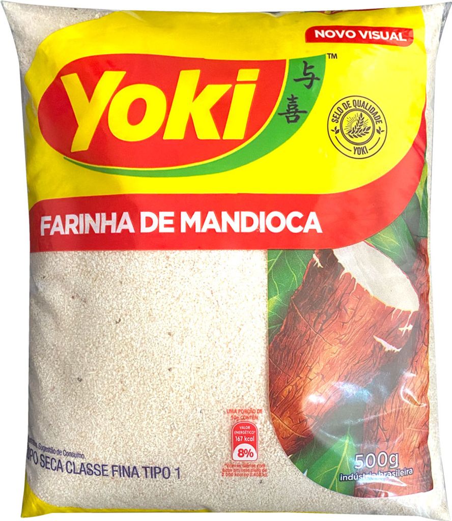 Farinha de Mandioca Crua YOKI 500g