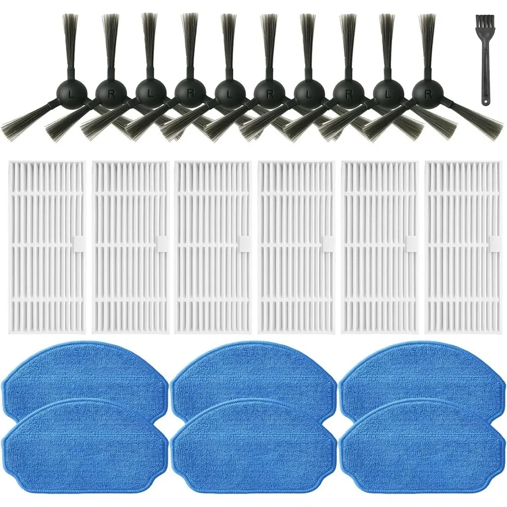 Pack entretien aspirateur robot INF 22 pièces pour sols et moquettes