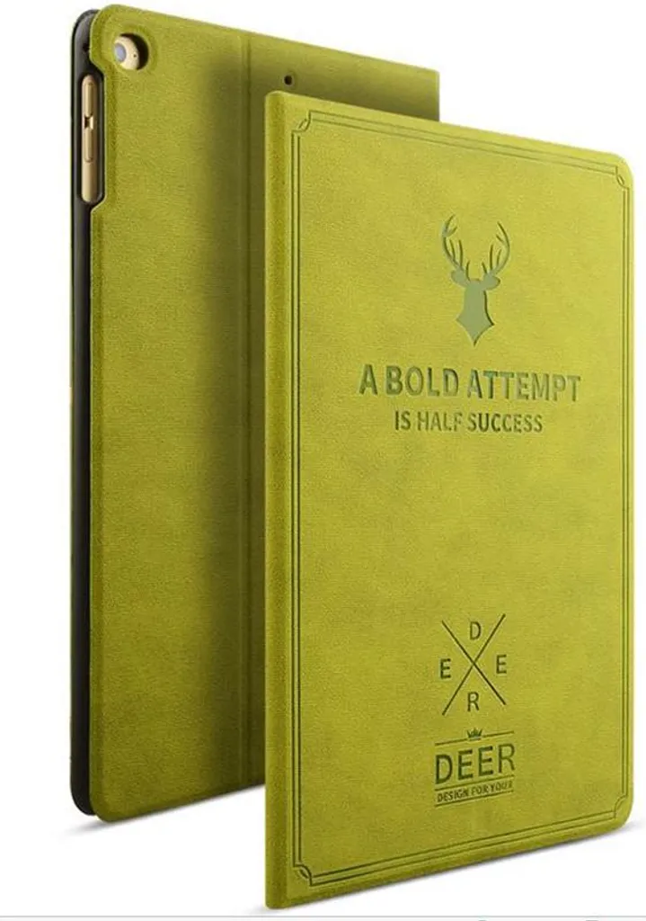 Custodia di design in plastica di alta qualità per Apple iPad Custodia in Similcuoio Etui