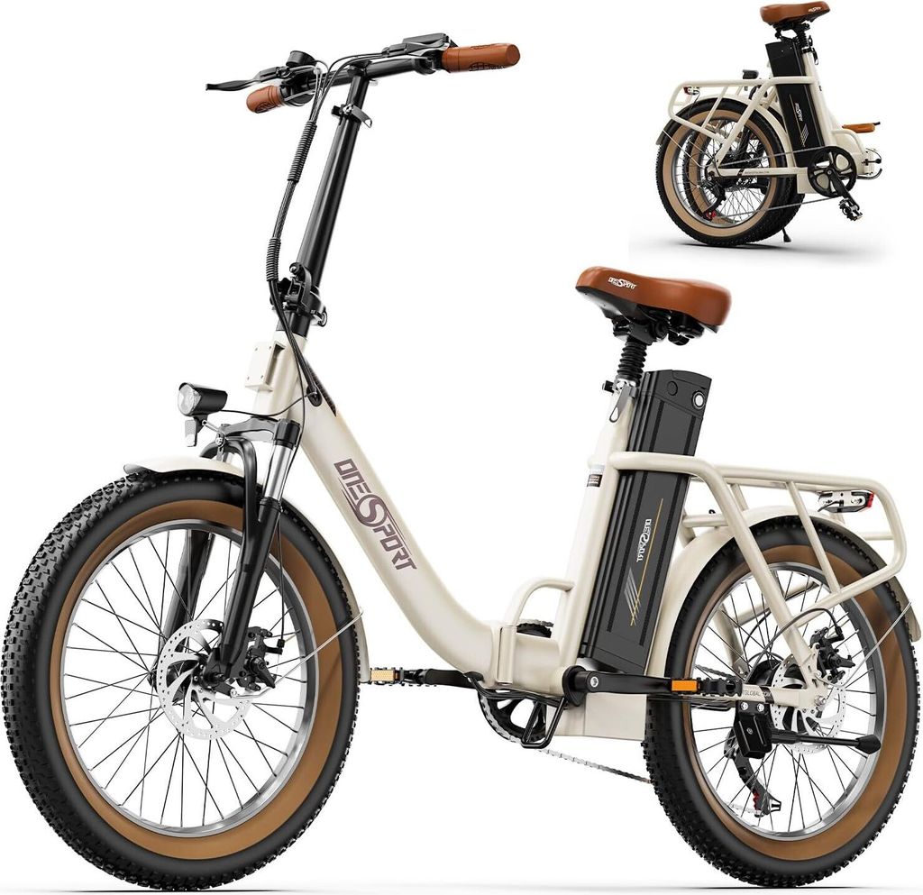 Onesport 20 Zoll Elektrofahrrad Pedelec,E-Klapprad Produktbild 2