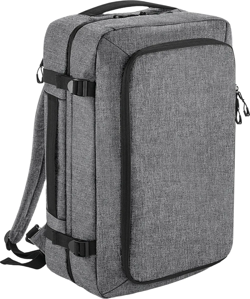 Zaino Bagbase Escape Carry-On BC5558 Grigio Screziato - Bagaglio a Mano 40L