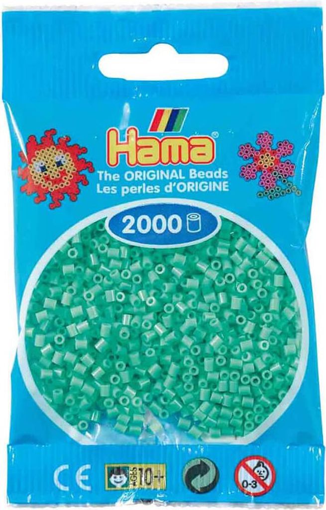 HAMA 501-11 Mini Perlen im Beutel - Hellgrün Produktbild 
