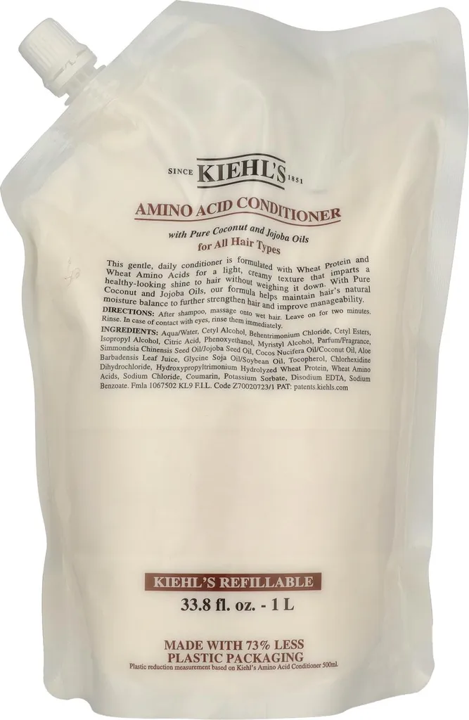 Rinçage aux acides aminés pour démêlage facile et volume 1000 ml