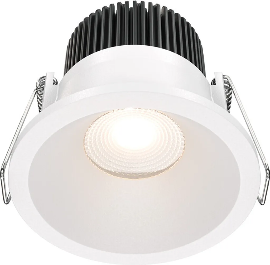 Spot LED encastrable IP65 Maytoni ZOOM 6W blanc pour salle de bain