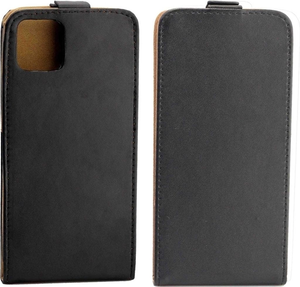 Mobigear Business iPhone 11 Hülle Flipcase - Schwarz Produktbild 