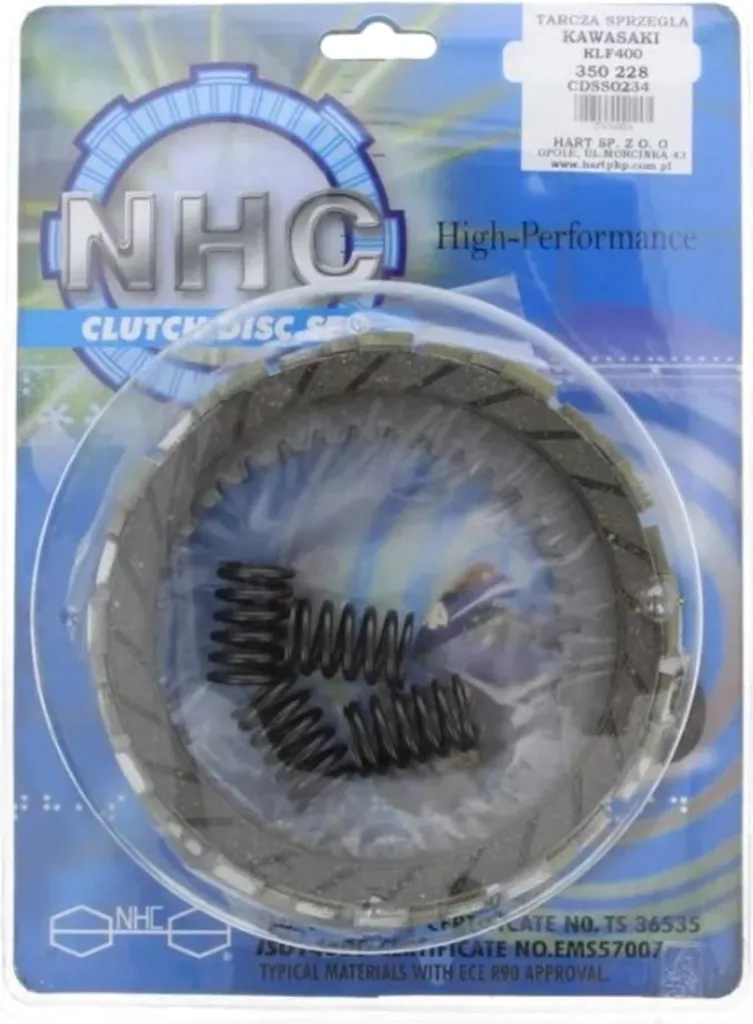 Embrayage Complet NHC avec Disques et Ressorts pour Quad KLF 400 B1