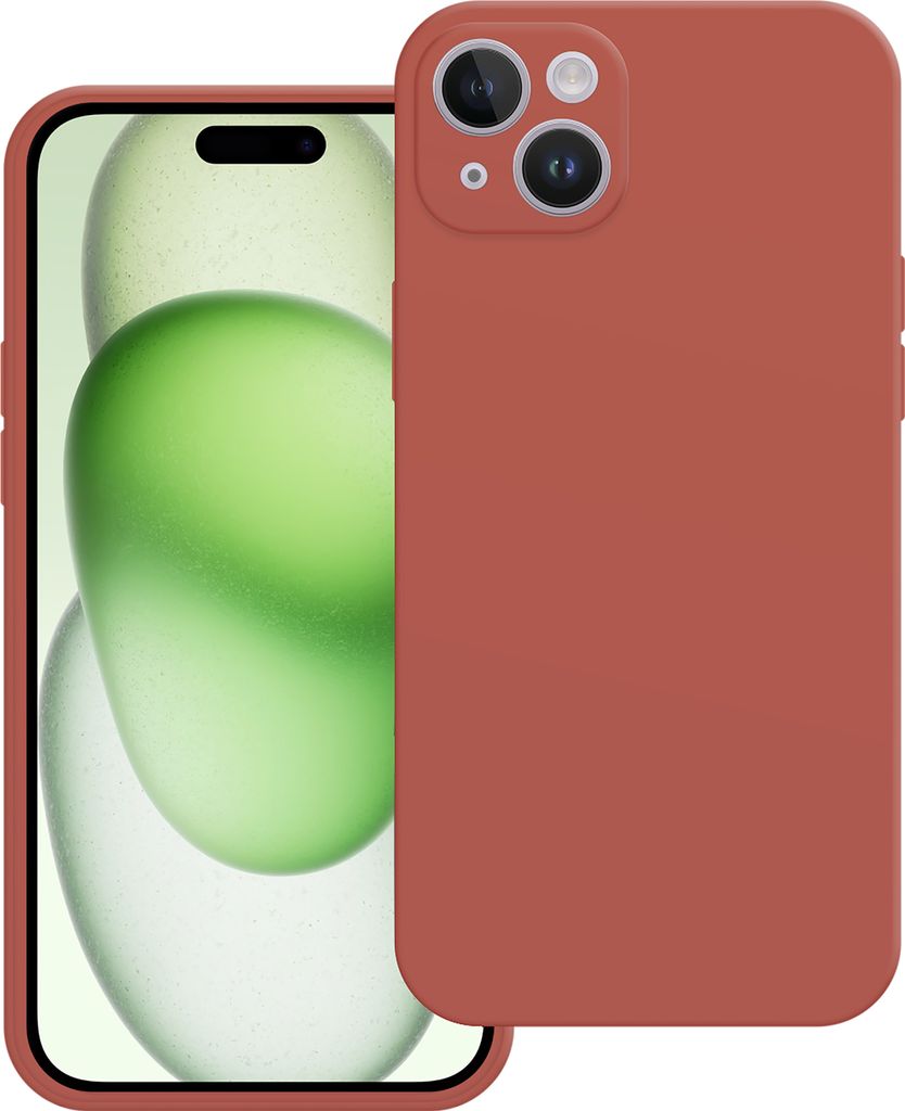Hülle Apple iPhone 15 Plus Schutzhülle - Cazy - Rot