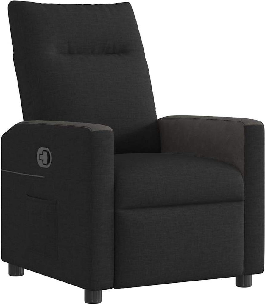 Relaxsessel Schwarz Stoff