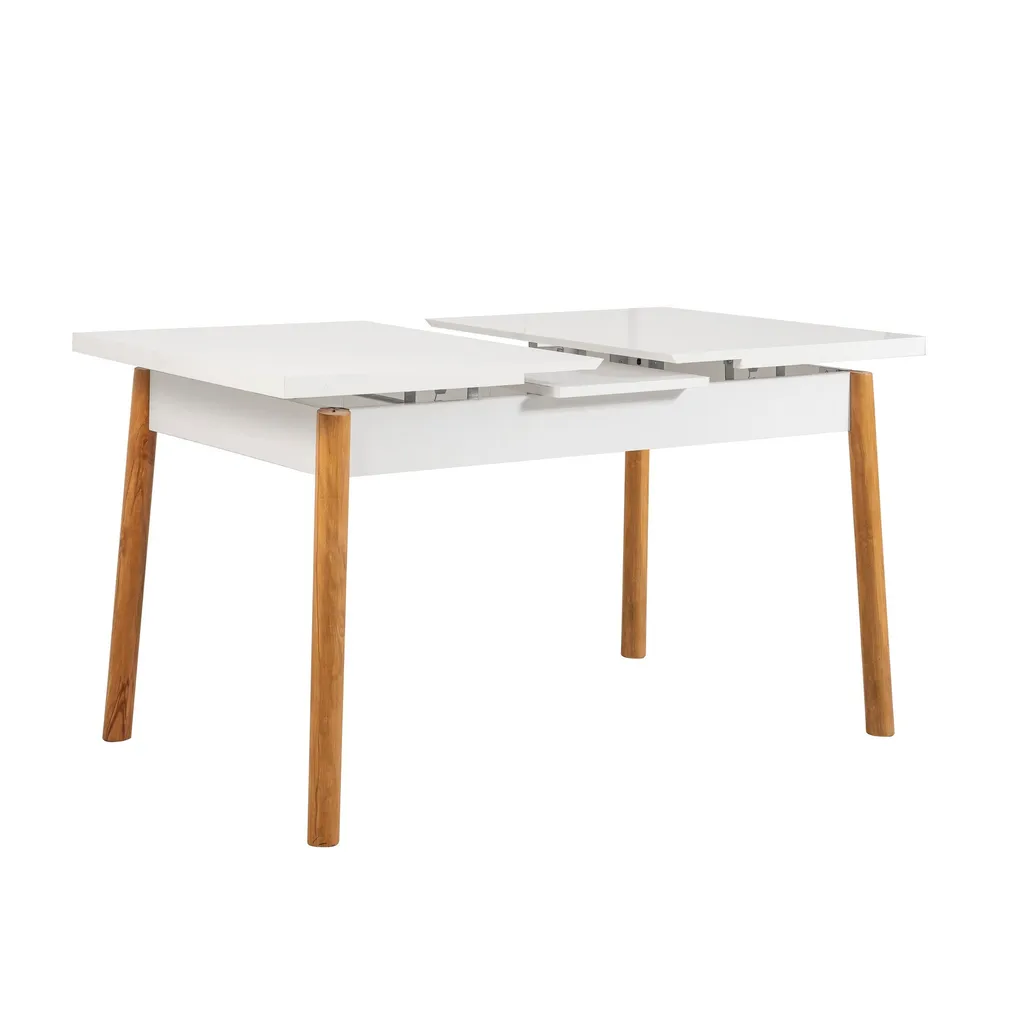 Petite Table Extensible 120x75 cm : Solution Salon et Salle à Manger - 3