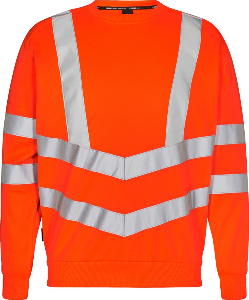 F. Engel Safety Sweatshirt, Orange, Gr. 5XL