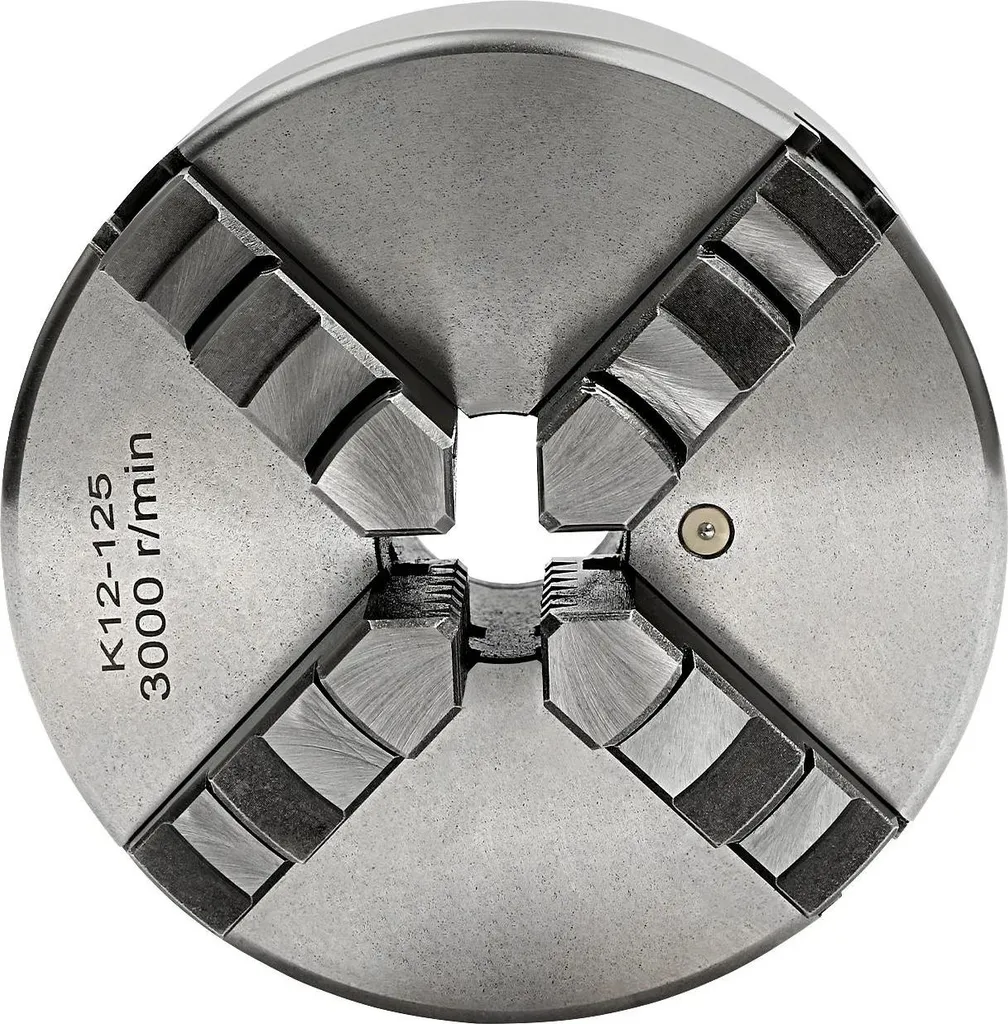 Mandrin 80 mm à 4 mors pour corriger les défauts de centrage sur tour CNC