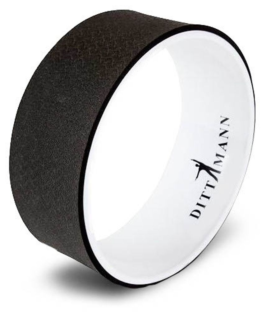 Dittmann Roue de yoga, 33cm Ø - noir/blanc Image du produit 
