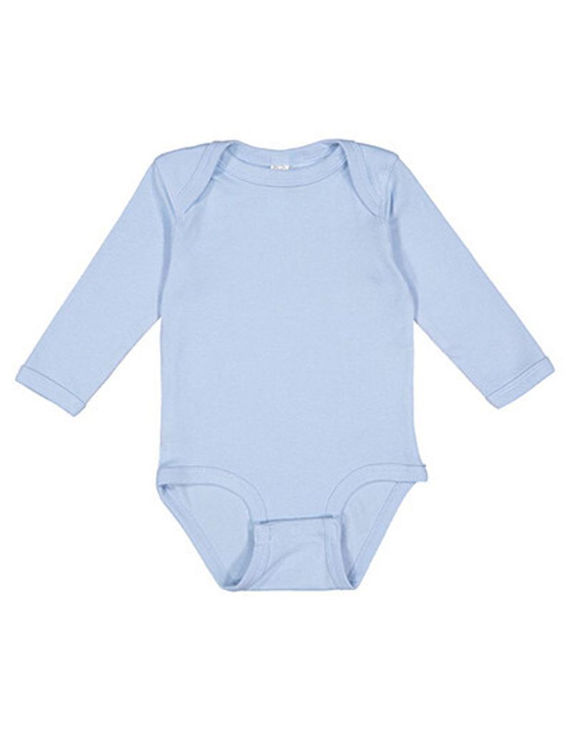 Rabbit Skins Infant Fine Jersey Long Sleeve Bodysuit