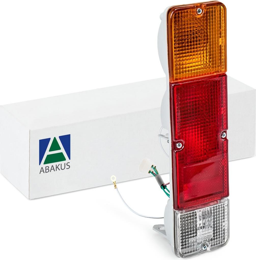 ABAKUS Rückleuchte Heckleuchte Links für SUZUKI Samurai SUV (SJ) SJ 413 (OS) SJ 410 SUV Cabrio (OS) SJ 410