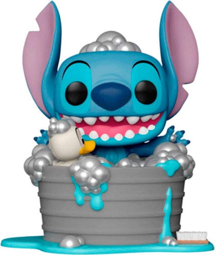 Lilo & Stitch Popfigur - Stitch in der Badewanne, Sammlerstück