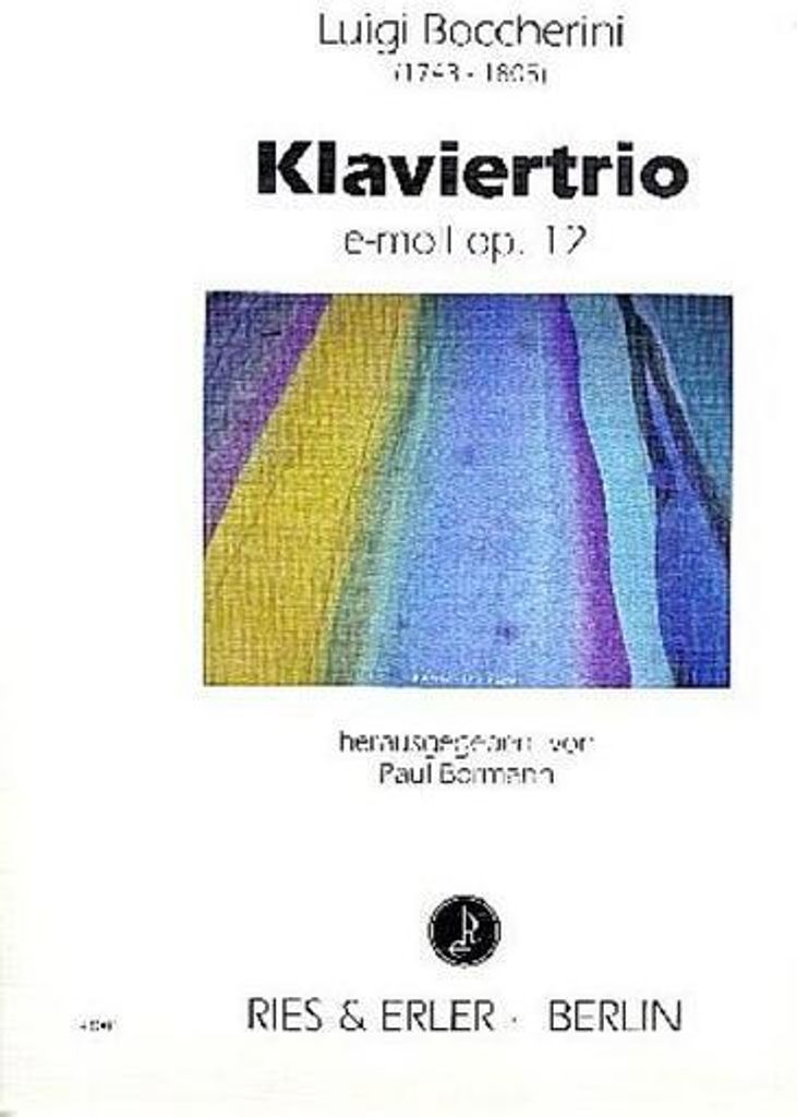 Klaviertrio e-Moll op.12