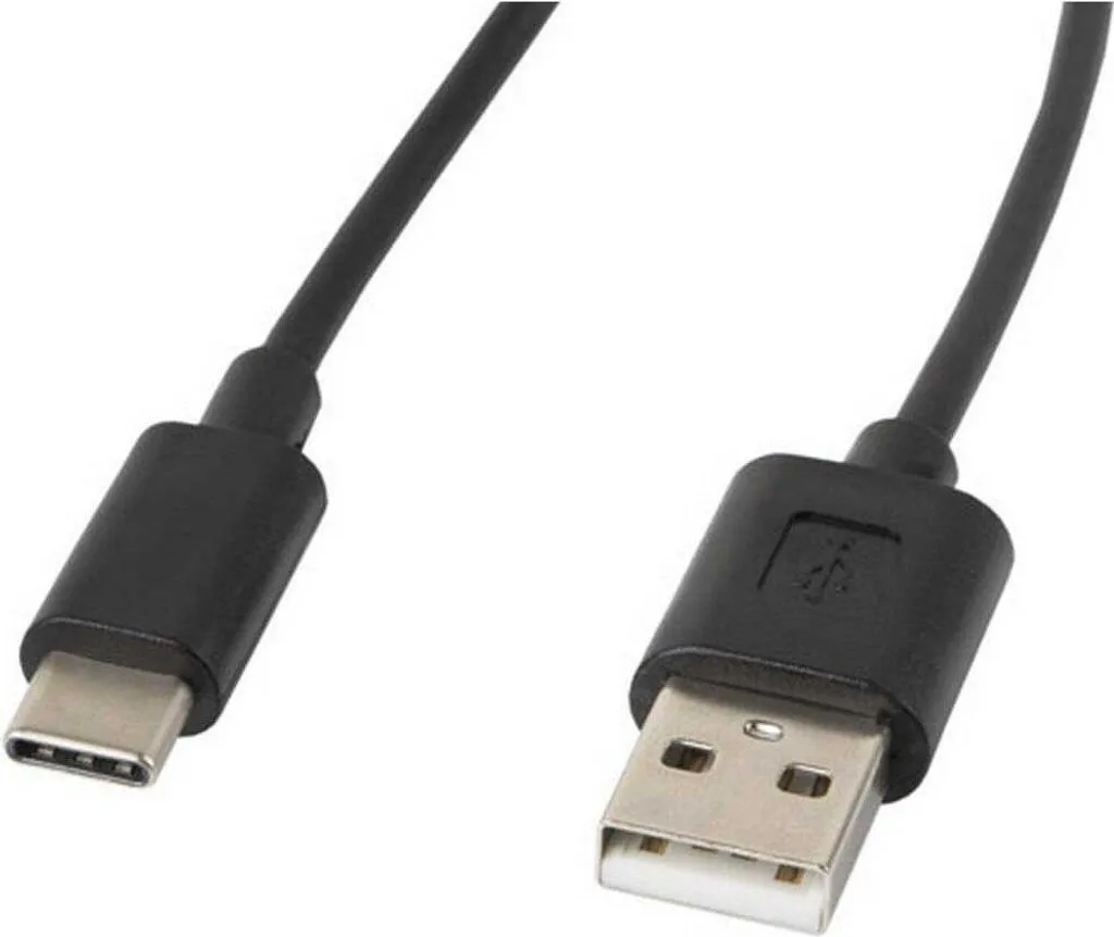 Lanberg CA-USBO-10CC-0018-BK LANBERG USB-C(M)->USB-A(M)2.0 Kabel 1,8m schwarz