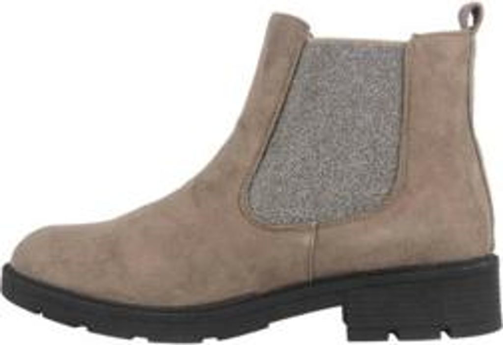 Fitters Footwear Stiefeletten in Übergrößen Grau 2237210 Mena Grey große Damenschuhe