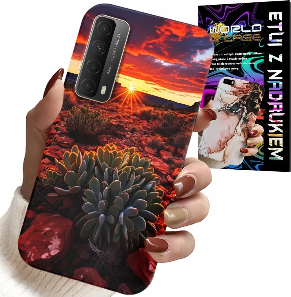Offerta Huawei P Smart 2021: Cover Deserto Messicano e Vetro Omaggio
