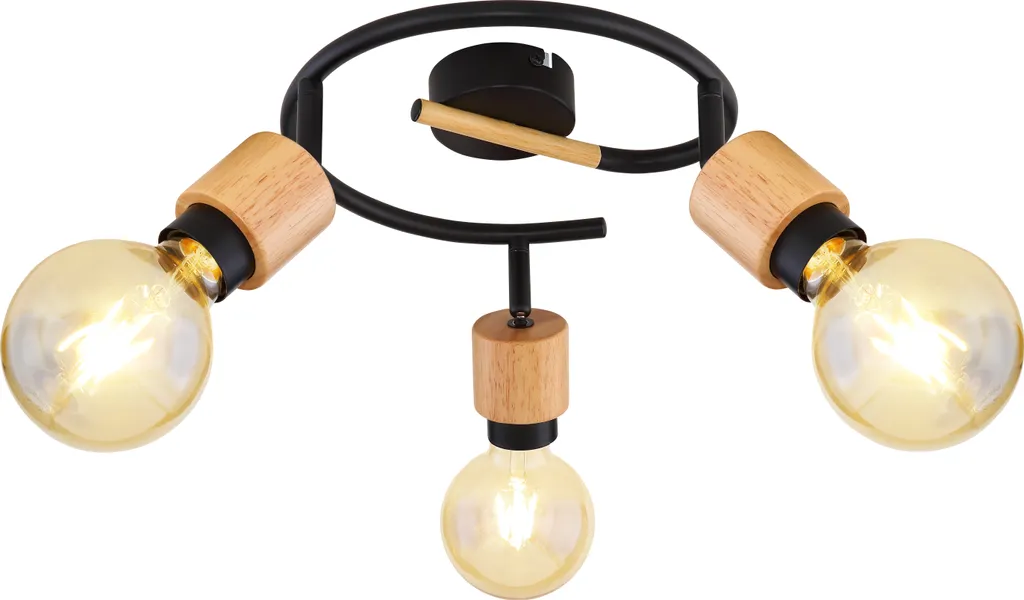 Plafoniera Scandinava 54031-3 Globo - Lampada Soffitto Camera da Letto