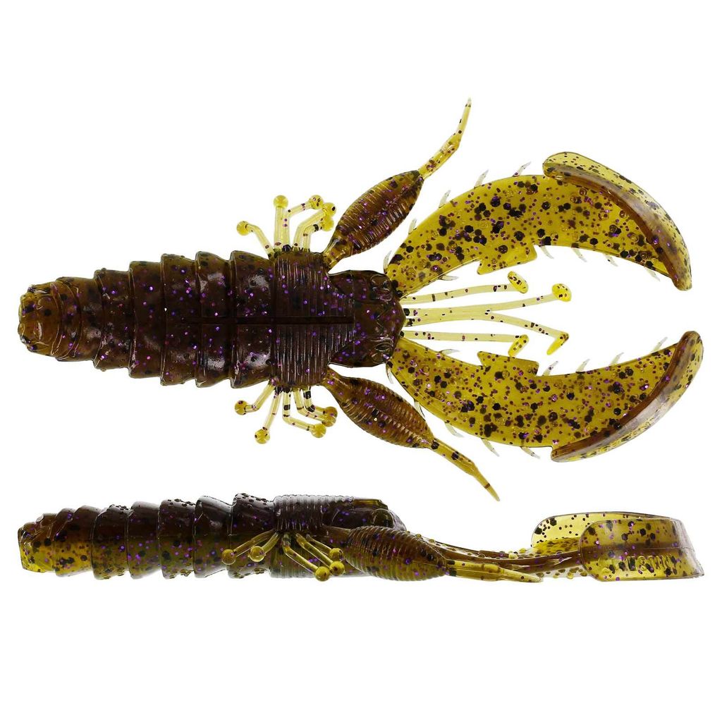 Westin CreCraw Creaturebait 8,5cm 7g - 5 Gummikrebse, Farbe:Junebug