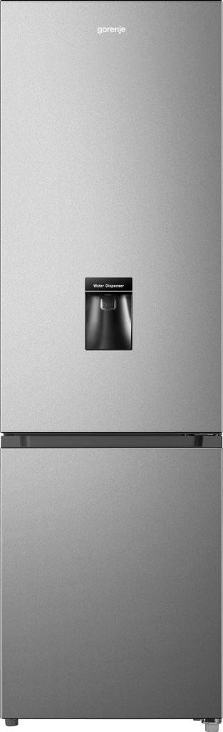 Gorenje RK418CPS4WD Kühl-/Gefrierkombination 268 Liter, Wasserspender, CrispZone, Inverter-Kompressor, grau